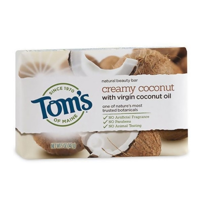 Toms of Maine 231812 4 oz Body Care Coconut Natural Beauty Bars 