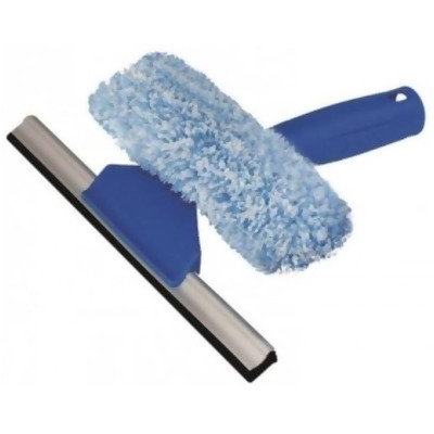 Unger Professional 965640 Mini 2-in-1 Window Squeegee & Scrubber 6 in. 