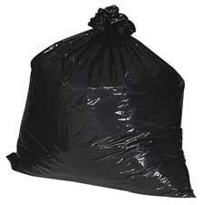 Trash Can Liners- Rcycld- 40-45 Gal- 1.25mil- 40in.x46in.- BK 