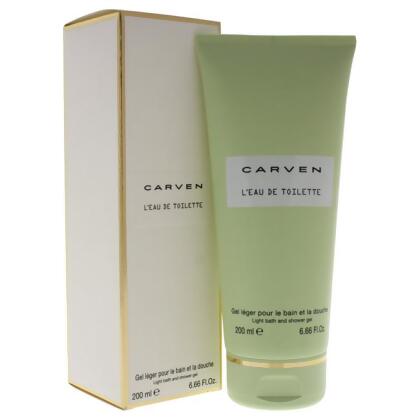 Carven W-BB-3463 L Eau De Toilette Light Bath & Shower Gel for Women - 6.66 oz