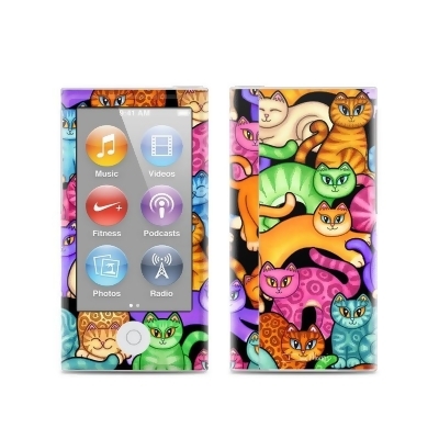 DecalGirl IPN7-CLRKIT Apple iPod Nano 7G Skin - Colorful Kittens 