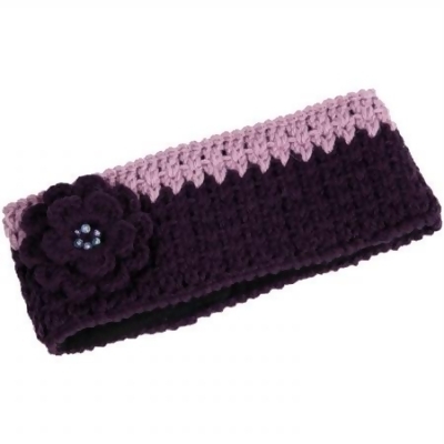 Crochet flower headband 