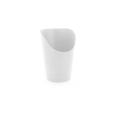 Packnwood 210GSP49W 5.5 oz White Wrap Paper Cup - 3 Dia. x 4.7 in. 
