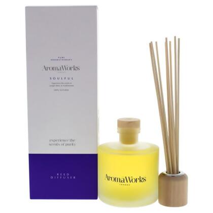 Aromaworks I0085538 Soulful Reed Diffuser by Aromaworks for Unisex - 6.67 oz
