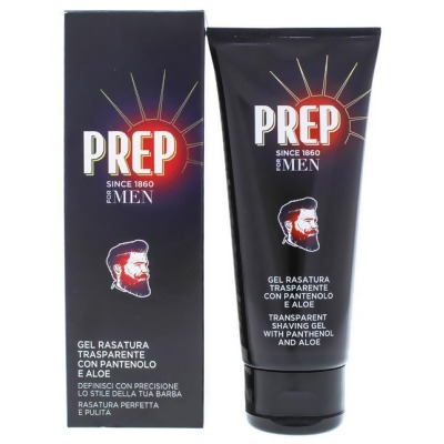 Prep I0092200 3.4 oz Transparent Shaving Gel with Panthenol & Aloe for Men 