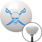 Yellow Knight Swords American Shifter 21856 Blue Metal Flake Shift Knob