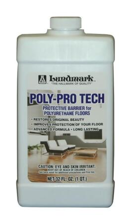 Lundmark Wax 3228F32-6 Poly-Protech Floor Wax- pack of 6 