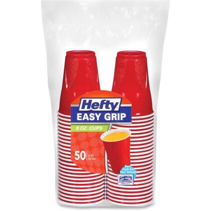 9 oz Pactiv Easy Grip Disposable Party Cups 