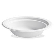 Huhtamaki HUH21230 12 oz. White Paper Bowls 