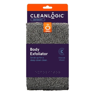 Cleanlogic 69193 Detox Charcoal Infused Body Exfoliator Scrub 