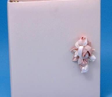 Amour Memory Book Embossed - Ivory 