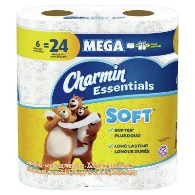 Procter & Gamble Charmin Soft Tissue - Pack of 6 