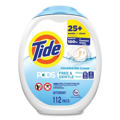 Procter & Gamble PGC03229 Free & Gentle Pods - Unscented - Pack of 112 