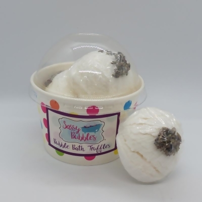 Sassy Bubbles LavPomg3Pack Bubble Bath Truffles - Lavender & Pomegranate - Pack of 3 