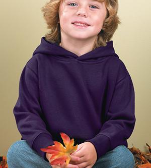 Rabbit Skins 3326 Toddler Fleece Hooded Pullover With Pockets- Purple- Size - 5-6