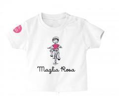 Giro Italia MGLROSA36 Baby T-Shirt- Maglia Rosa - 3-6 Months