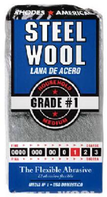 Homax Products 10121111 No.1 Medium Steel Wool Pads- 12 Pack 