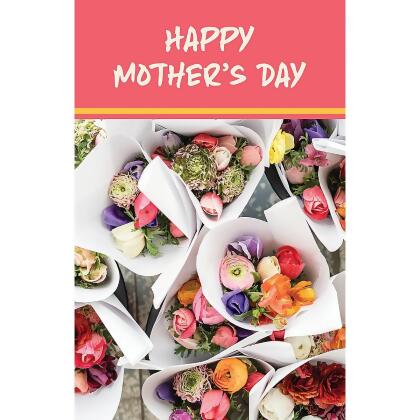 B&H Publishing 224518 Bulletin - Happy Mothers Day - Pack of 100 