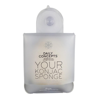 Daily Concepts KHLV00367047 0.7 oz Konjac Sponge Pure 