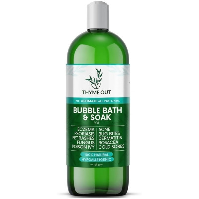 Thyme Out 667208 16 oz Bubble Bath & Soak 