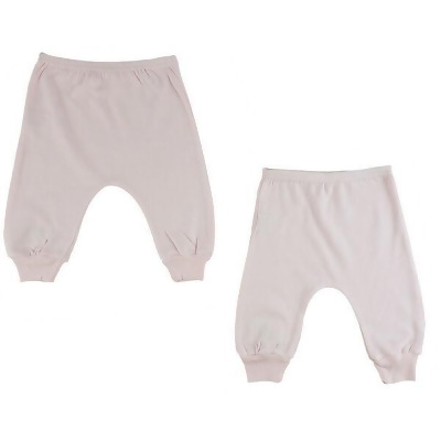 Bambini CS-0556S Interlock Long Pants, Pink - Large - Pack of 2 