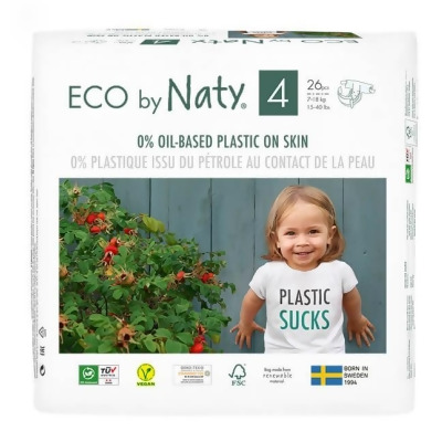 Eco by Naty KHLV00335017 Baby Diapers, Size 5 - 22 Count 