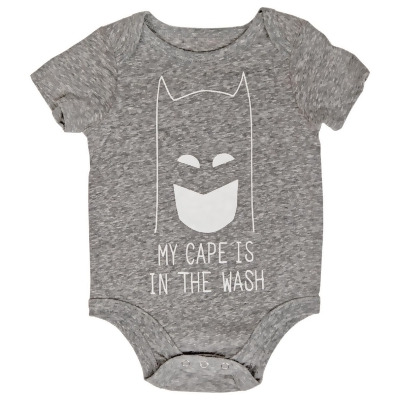 Batman 816562-6-9months My Cape is in the Wash Infant Snapsuit, 6-9 Months 