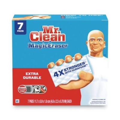 Mr Clean PGC69522 4.6 x 2.4 in. Magic Eraser Extra Durable Pad, White - Pack of 7 