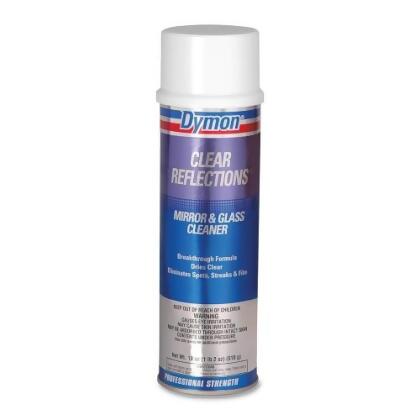 ITW Dymon Aerosol Glass Cleaner, 20 oz, Residue- free 
