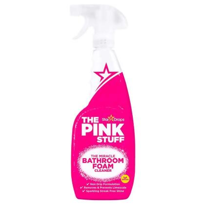 The Pink Stuff 1024776 24 oz Fruity Scent Bathroom Cleaner Foam, Pack of 12 