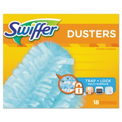 Tide 99036BX Fiber Bristle Dusters Refill, Light Blue - 18 Count 