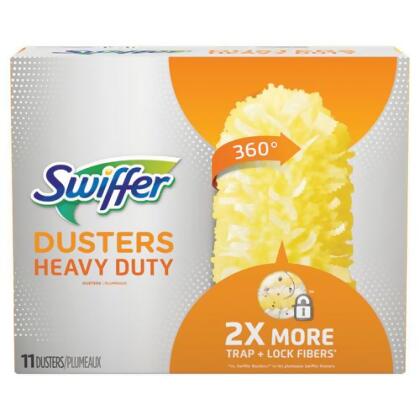Tide Heavy Duty Dusters Refill, Dust Lock Fiber - Yellow, 3 per Box 