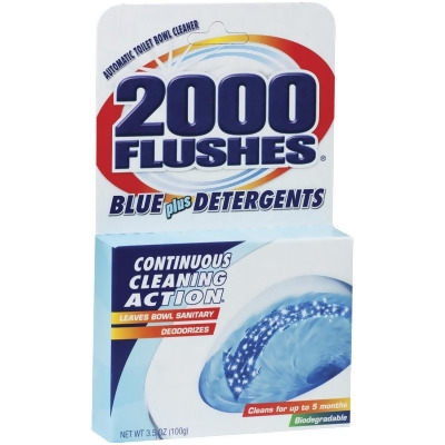 WD-40 WDF201020CT 4 oz 2000 Flush Automatic Toilet Bowl Cleaner, Blue 