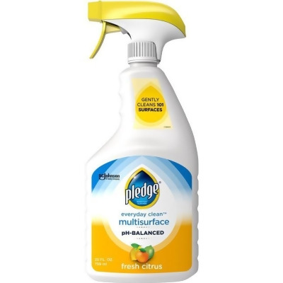 SC Johnson SJN336283CT 25 fl oz Pledge Everyday Clean pH-Balanced Multisurface Cleaner Spray - Pack of 6 