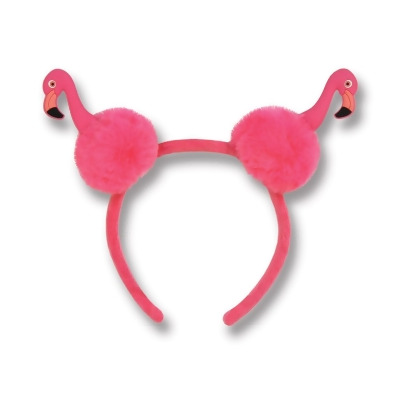 Flamingo Pom-Pom Headband - Pack of 12 