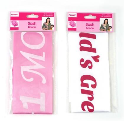 DDI 2368149 62.5 x 3.75 in. Mothers Day Sashes, 2 Styles - Pack of 36 
