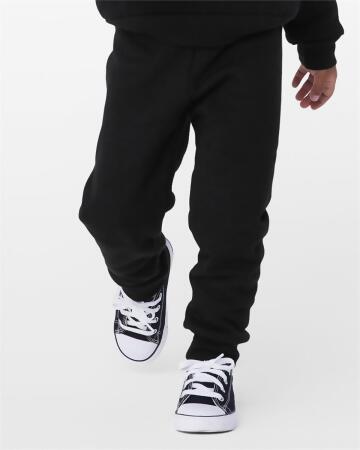 Bella & Canvas B07506585 Toddler Sponge Fleece Jogger Sweatpants, Athletic Heather - Size 5T