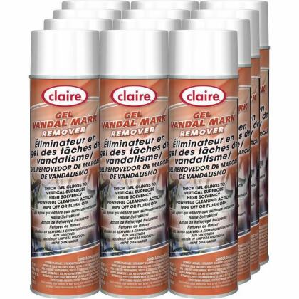 Claire CGCCL880CT Graffiti Remover, Pack of 12 