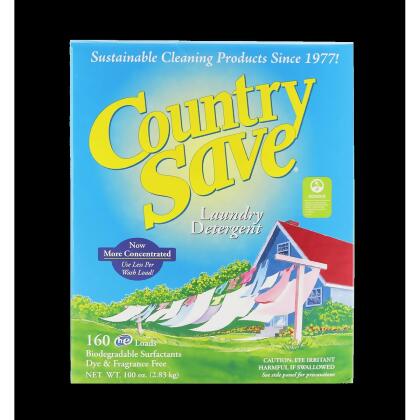 Country Save B-86694-4PK 100 oz Powdered 160 Wash Loads Laundry Detergent
