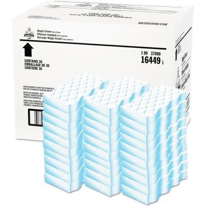United Stationers Supply B260277 Mr. Clean Magic Eraser Extra Power, 30 Sponges - White 