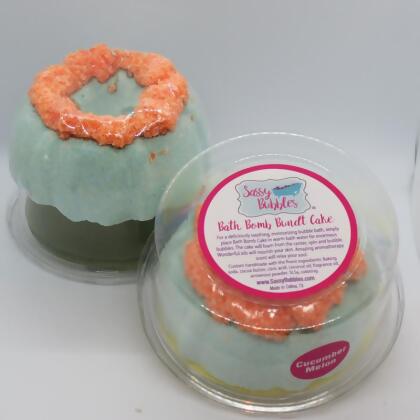 Bath Bomb Bundt Cake - Cucumber & Melon