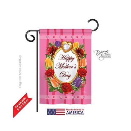 65071 Happy Mothers Day 2-Sided Impression Garden Flag 