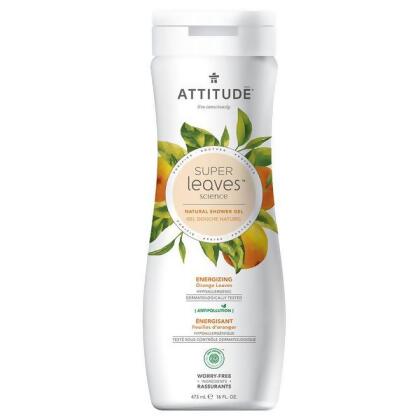 Attitude 234539 16 fl oz Shower Gel, Energizing Ginseng