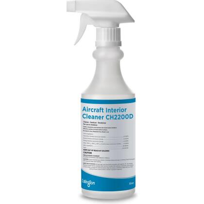 Callington B2683970 32 oz High Performance Cleaner & Sanitizer, Clear - Case of 12 