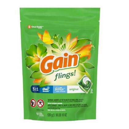 Procter & Gamble Laundry Detergent - Pack of 24 - Case of 4 
