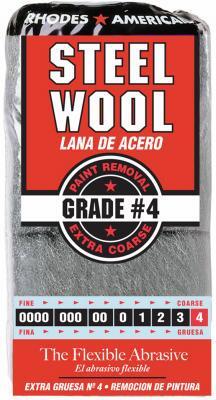 Homax Products 10121116 12 Pack No.4 Steel Wool Pad 