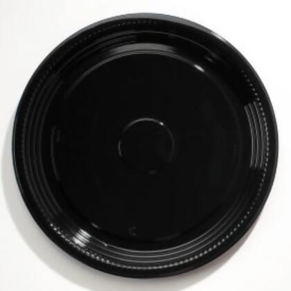 United Stationers Supply B3130886 WNA Caterline Casuals Platters - 18 in. - Black - Pack of 25 