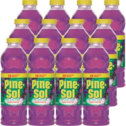 United Stationers Supply B3172902 Pine-Sol Multi-Surface Cleaner Concentrated - Lavender Clean Scent - 24 oz Bottle - Purple - Case of 12 