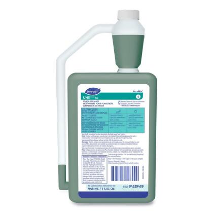 United Stationers Supply B3167603 Diversey UHS Floor Cleaner - Ammonia Scent - 32 oz Bottle - Case of 6 