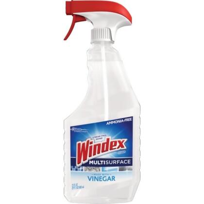 Glade CB703315 23 fl oz Windex Vinegar Multi-Surface Cleaner - 8 Per Case 